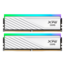 32GB (2 x 16GB) Lancer Blade RGB DDR5 6400MT/s, CL32, White, RGB LED, DIMM Memory